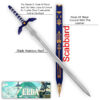 Zelda Master Sword dimensions and scabbard detail chart