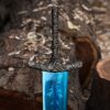 44" Handmade Dark Moon Sword – Fantasy Medieval Long Sword Replica for Cosplay, Collection & Display